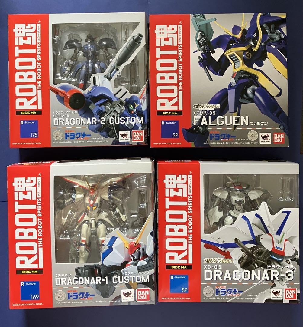 ROBOT魂 ドラグナー 4体セット Amazon.co.jp: ROBOT魂 ドラグナー 4体セット : おもちゃ